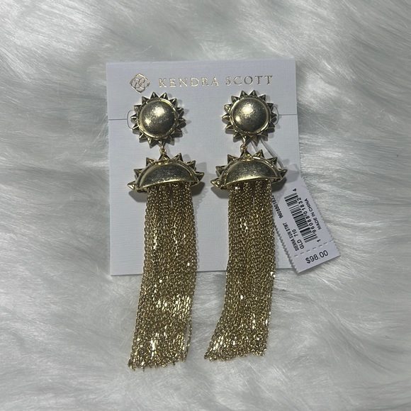 Kendra Scott Jewelry - 2. NWT Kendra Scott Sienna Sun Statement Earrings in Gold
